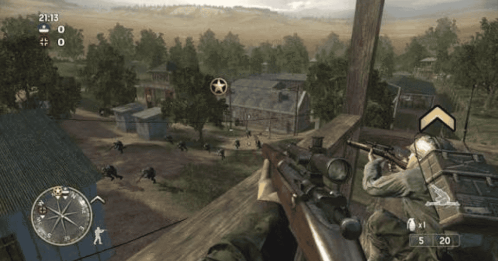 CALL OF DUTY 3 EN MARCHE VERS PARIS [USA] (2)