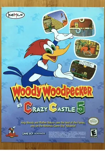 Woody Woodpecker in Crazy Castle 5